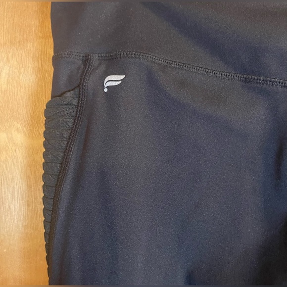 Fabletics Black Leggings Size XL - Picture 4 of 5